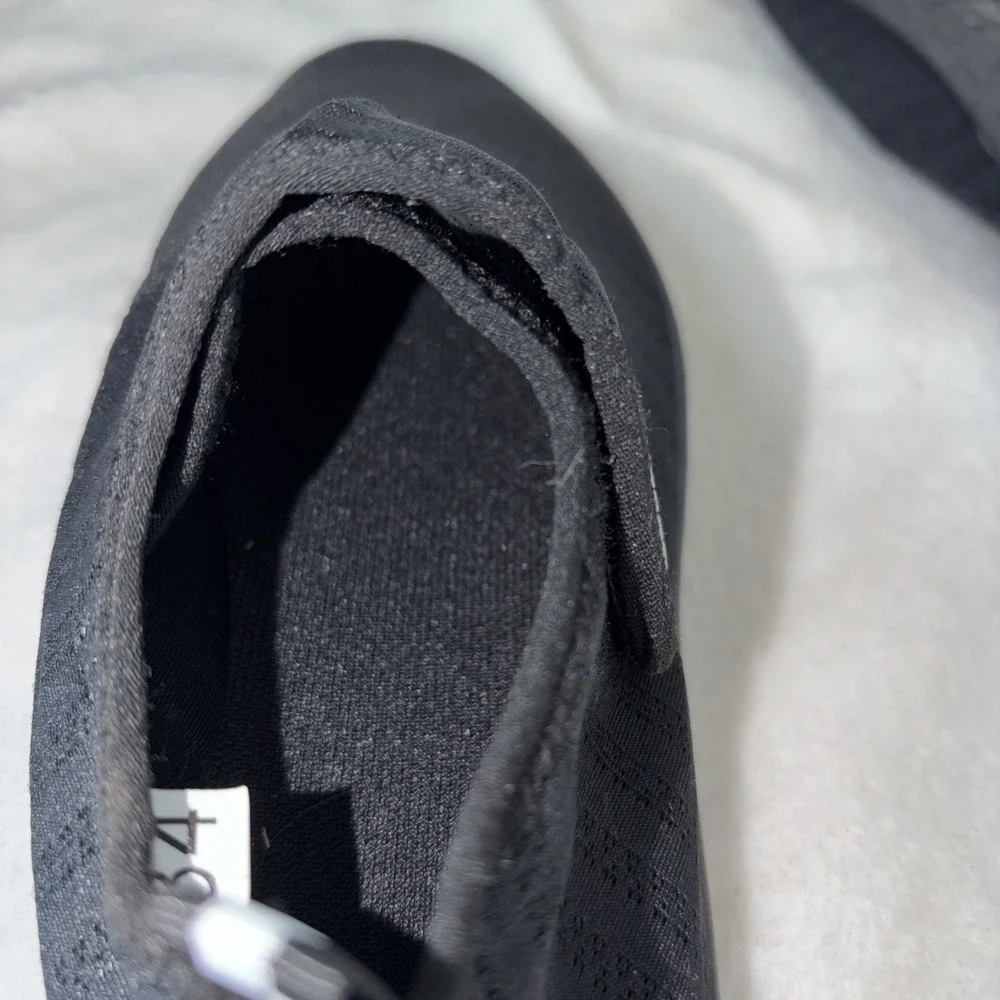 Racqua Water Shoes Size 3/34 Black Lightweight‎ Pool Swim Beach Sport Aqua Vaca